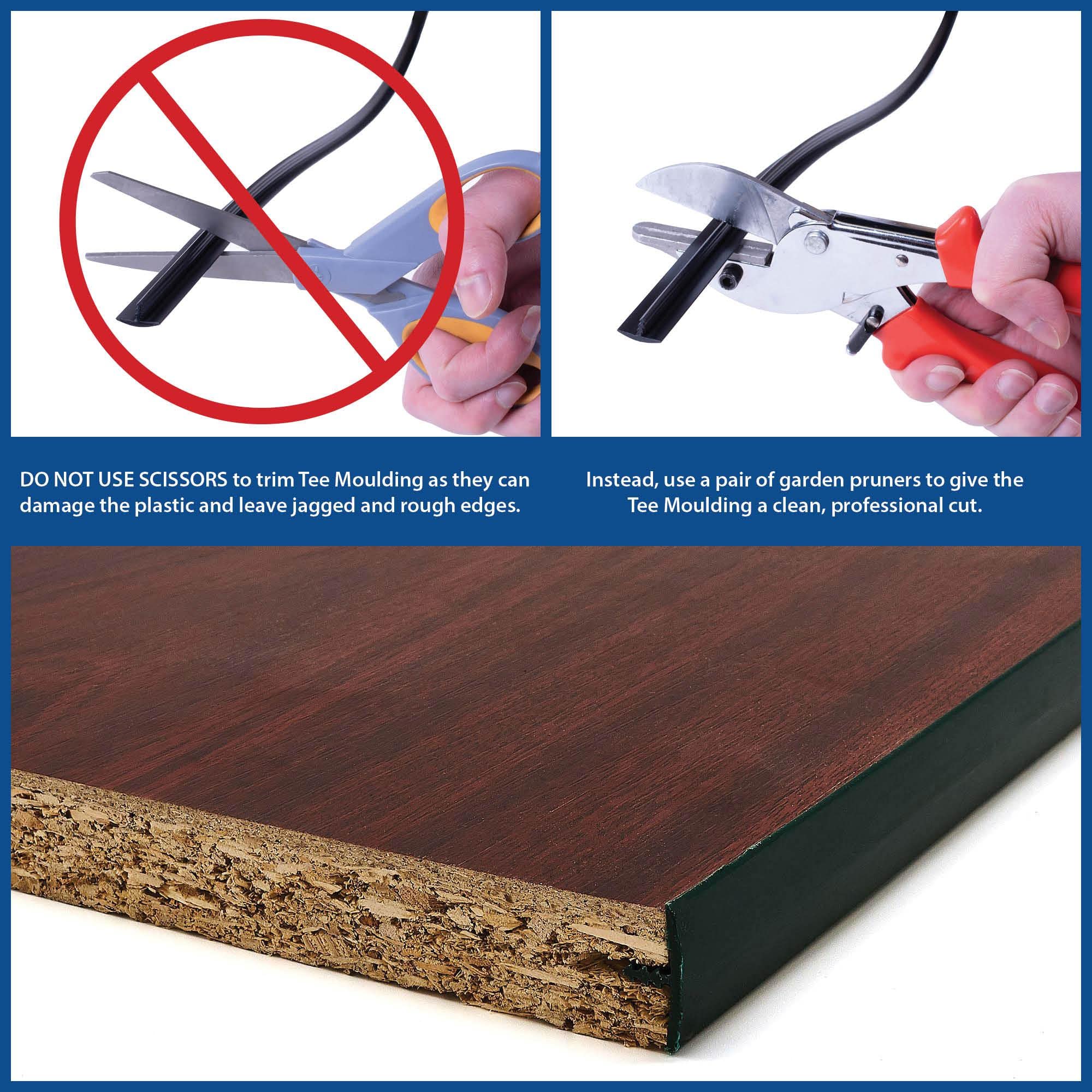 Outwater 3/4 Inch Wide Dark Chocolate Brown Flexible Polyethylene T-Molding - Center Barb Tee Molding for Flooring Transitions - 250 Foot Coil Commercial Pack - Perfect for Home Renovation, Commercial Spaces & DIY Flooring Projects
