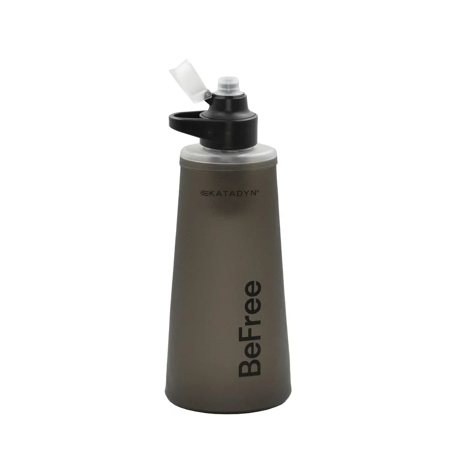 Katadyn BeFree 1.0L Water Filter Bottle - Portable Microfilter System for Hiking, Camping & Travel - BPA-Free Hydration Solution