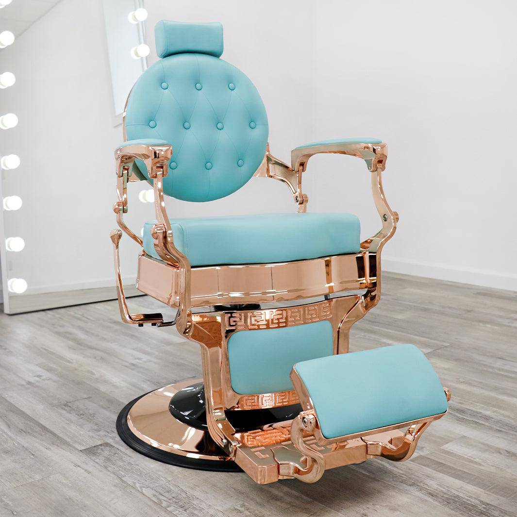 ANASTASIA Professional Barber Chair for Salon & Home Use - Heavy Duty Hydraulic Styling Chair for Haircuts & Grooming - Perfect for Barbershops, Salons & Personal Use