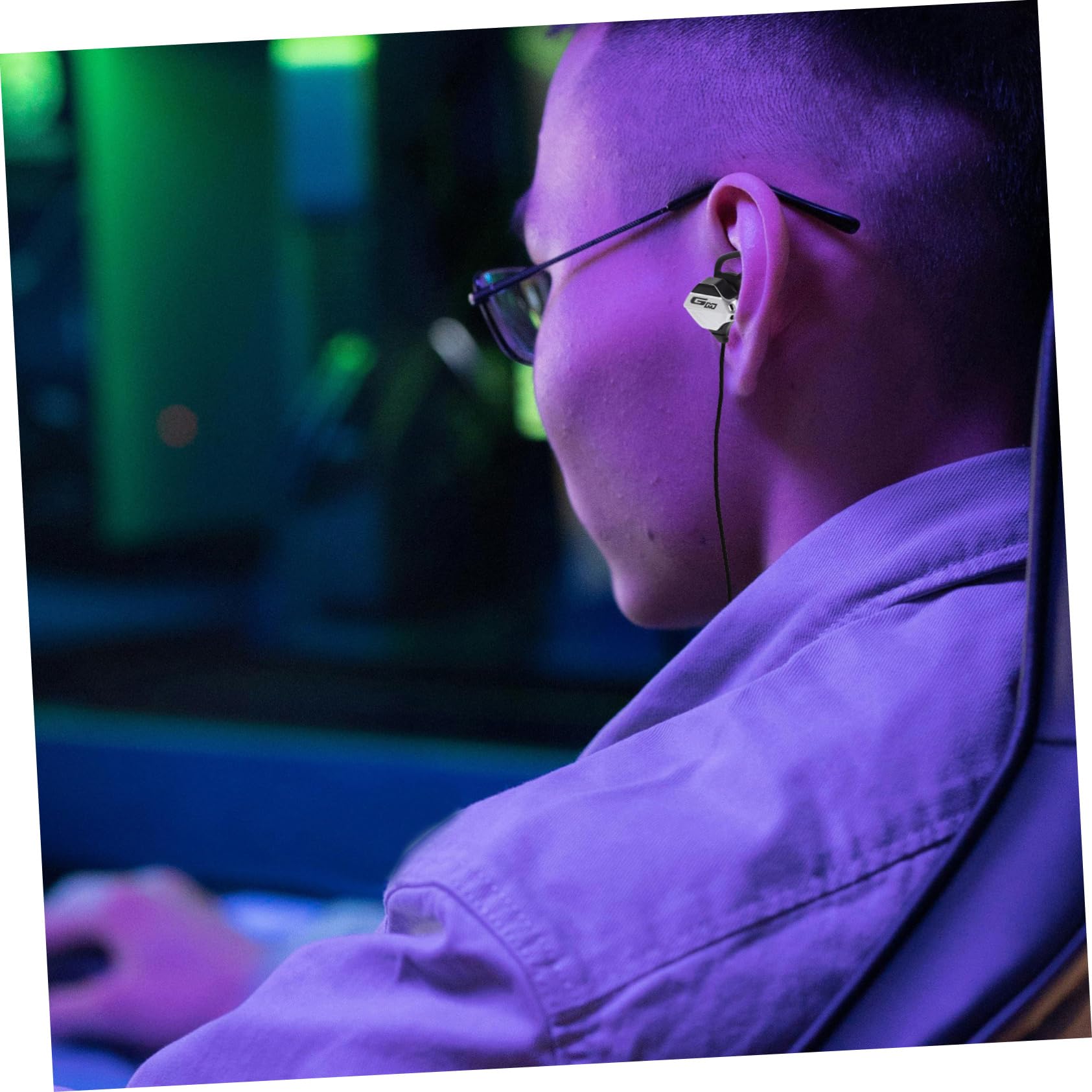 KONTONTY Noise Cancelling Gaming Headphones with Mic - Comfortable Over-Ear Design for PC, Phone & Tablet - Perfect for Gaming, Streaming & Online Meetings