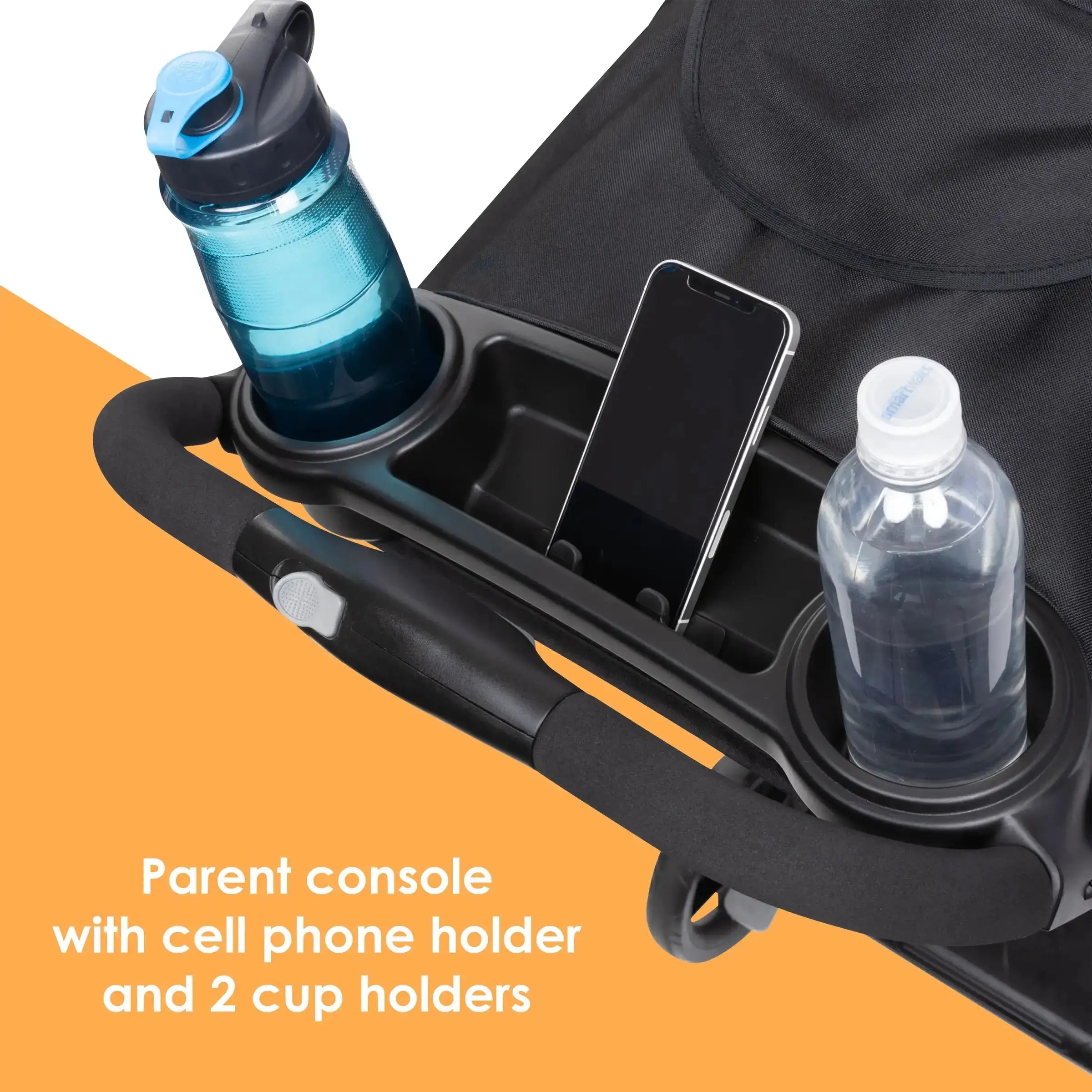 Sit N' Stand® Double 2.0 Stroller - Lightweight Tandem Baby Stroller with Adjustable Seat, Desert Tan (Walmart Exclusive) - Perfect for Twins, Siblings & Everyday Use at Parks, Malls & Travel