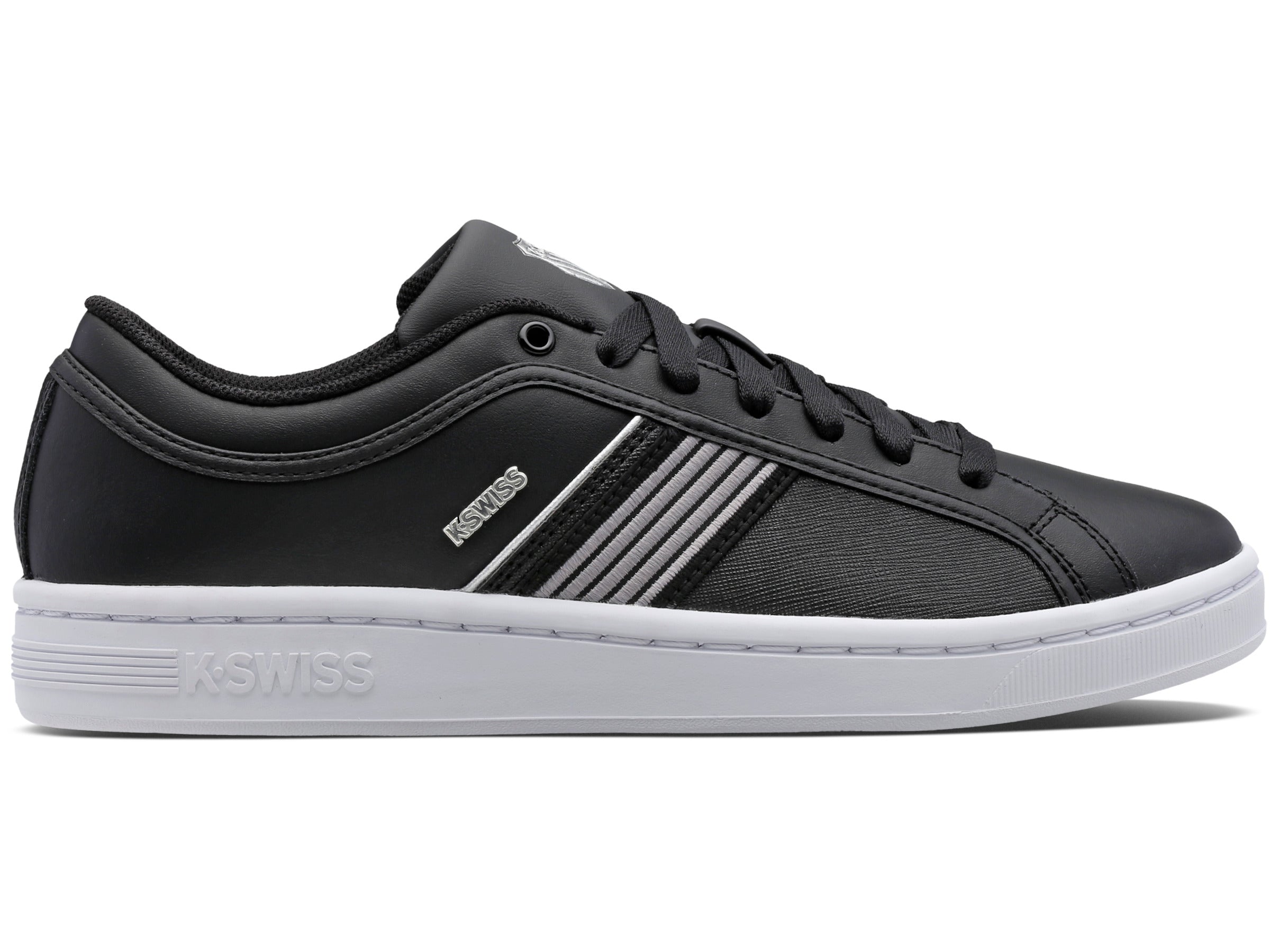Nike Court Northam Tennis Shoes for Men - Black/Stingray/Silver | Durable & Comfortable Court Sneakers | Perfect for Tennis, Casual Wear & Gym Workouts
