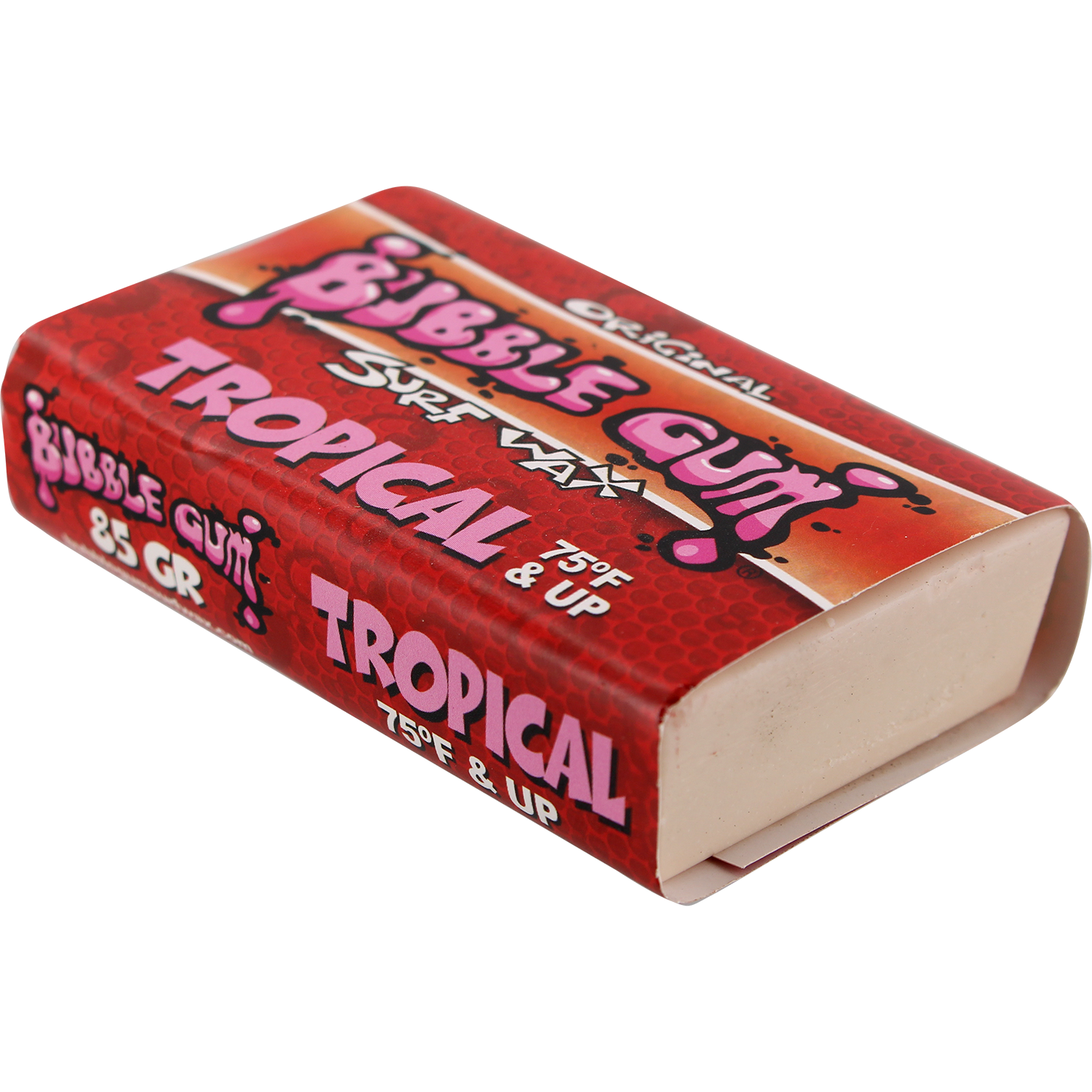 Original Tropical Flavor Bubble Gum - Chewy & Refreshing Single Bar for Kids, Parties & On-the-Go Snacking