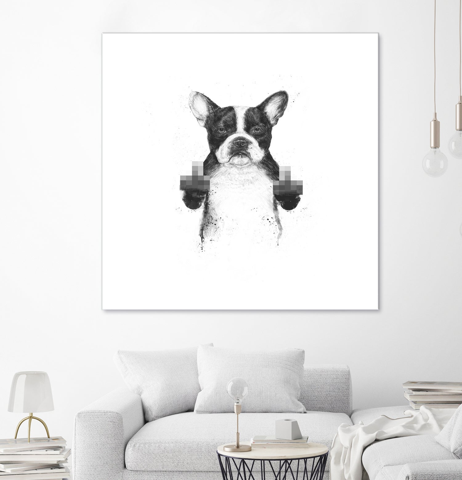 Censored Dog - Funny Pet Costume for Halloween & Parties - Perfect for Small & Medium Dogs - Dress Up Your Pup for Holidays & Special Events