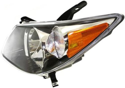 CPP Left Driver Side Headlight Headlamp Replacement for 2003-2004 Pontiac Vibe - Perfect for Night Driving & Auto Restoration Projects