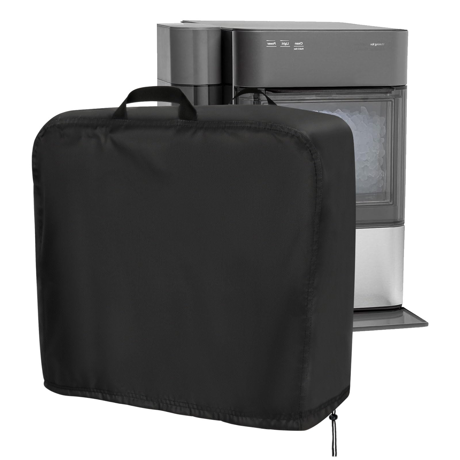 Waterproof & Dustproof Ice Maker Cover for Portable Countertop Ice Machine - 18