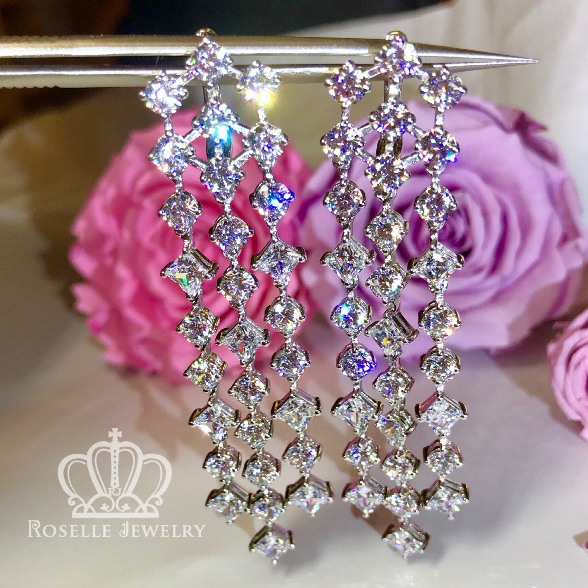 Elegant Cocktail Drop Earrings for Women - Dainty Party Jewelry for Evening Events, Weddings & Special Occasions