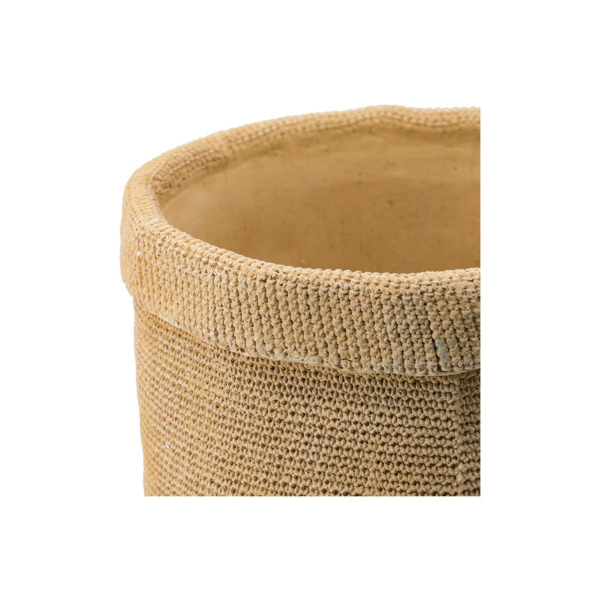 Natural Woven Outdoor Planter Baskets Set of 2 - Rattan Hanging Flower Pots for Patio, Garden & Balcony Decor - Perfect for Indoor Plants, Succulents & Herbs