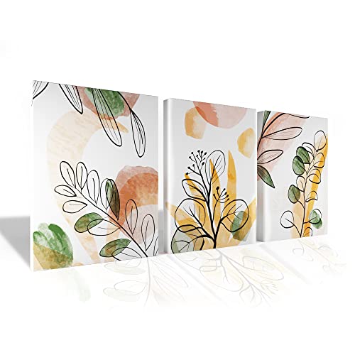 Boho Leaves Canvas