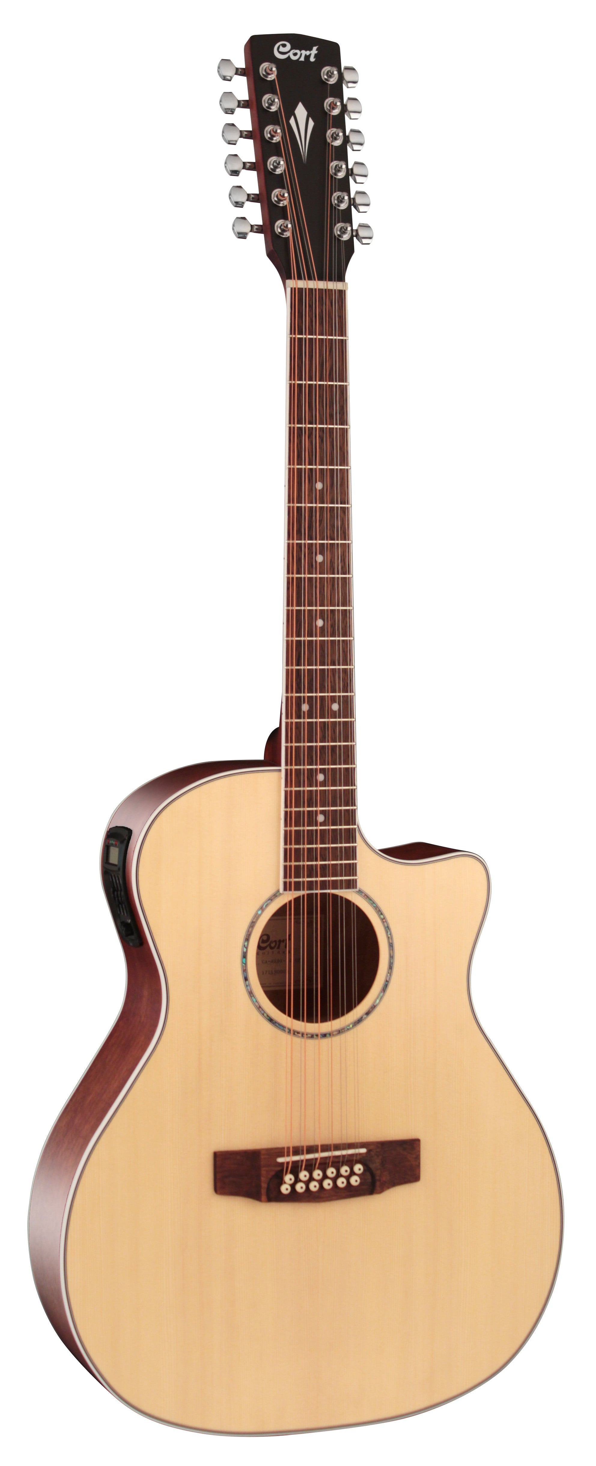 Cort GA MEDX 12 OP STRING Grand Regal Acoustic Guitar - Professional 12-String Steel Body Guitar for Performances & Recording | Perfect for Live Shows, Studio Sessions & Home Practice