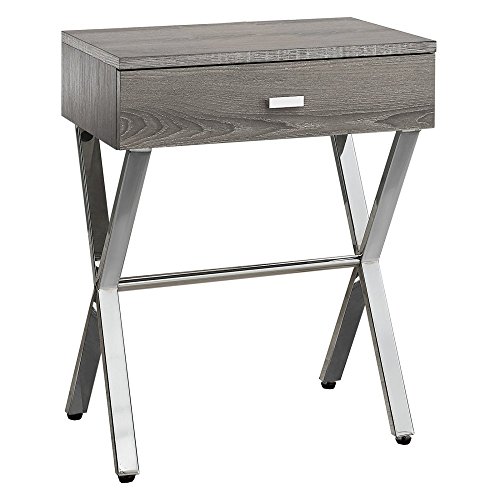 Dark Taupe/Chrome Metal