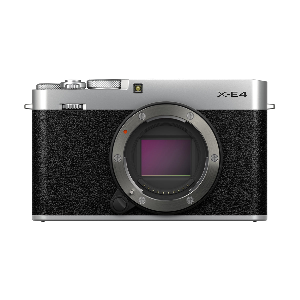 Fujifilm X-E4 Mirrorless Digital Camera Body - Silver | Compact & Lightweight for Travel, Street & Portrait Photography