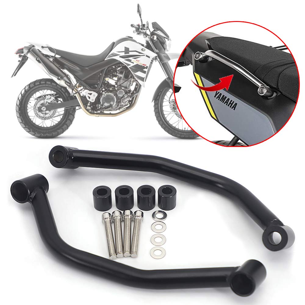 Yamaha Tenere 700 CNC Aluminum Alloy Passenger Seat Handle - Ergonomic Motorcycle Armrest for Comfortable Riding | Perfect for Long-Distance Touring & Adventure Biking