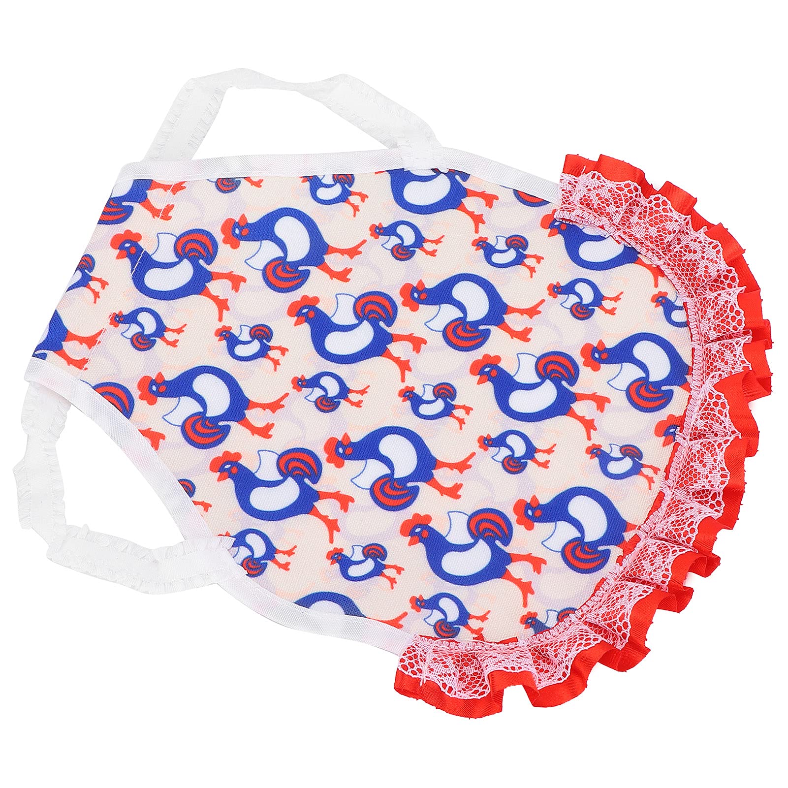 Premium Chicken Saddles & Aprons for Hens - Comfortable & Stylish Protection (Blue Rooster Design) - Perfect for Backyard Chickens, Poultry Shows & Egg Laying Protection
