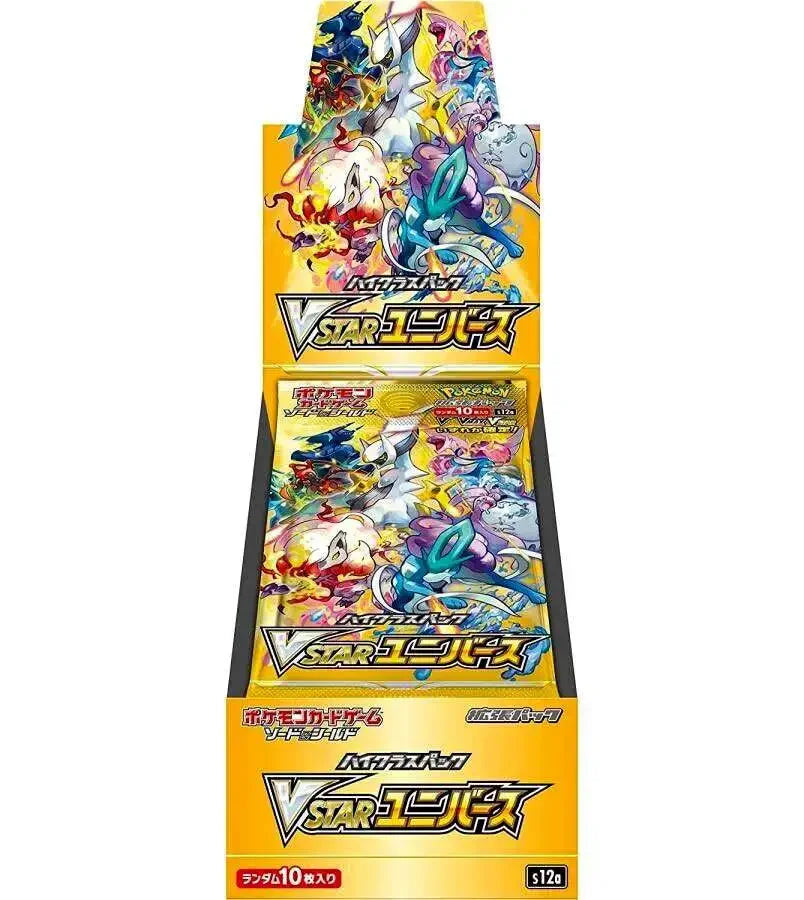 Pokemon TCG VSTAR Universe Booster Box S12a - Japanese Edition | Collectible Trading Cards for Players & Fans | Perfect for Tournaments, Gifts & Card Battles