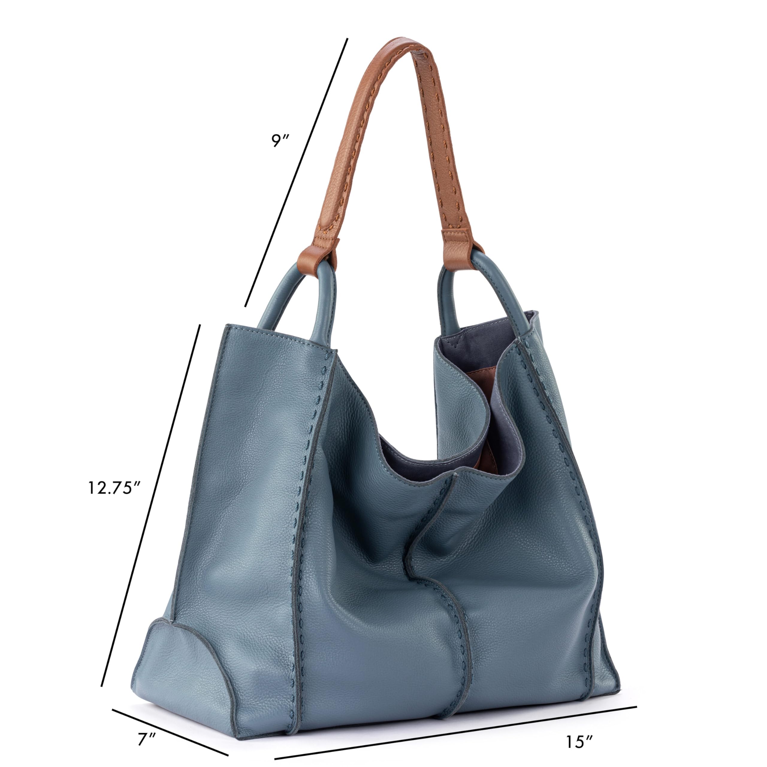 The Sak Los Feliz Large Tote Bag for Women - Stylish & Spacious Everyday Purse, Travel & Beach Bag with Adjustable Shoulder Strap - Perfect for Work, Shopping & Weekend Getaways