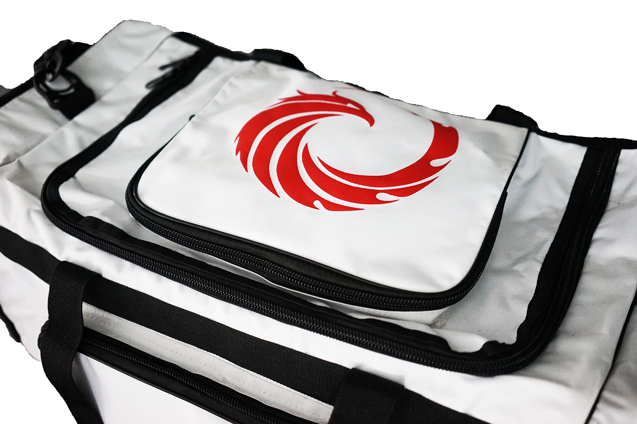 Thrive Gear Duffle Bag - Gym, Travel & Sling Bag for MMA, Boxing, Kickboxing, Jiu Jitsu & Training | Durable Sports Equipment Storage | Perfect for Gym Workouts, Martial Arts Practice & Travel Adventures | Available in Black & White