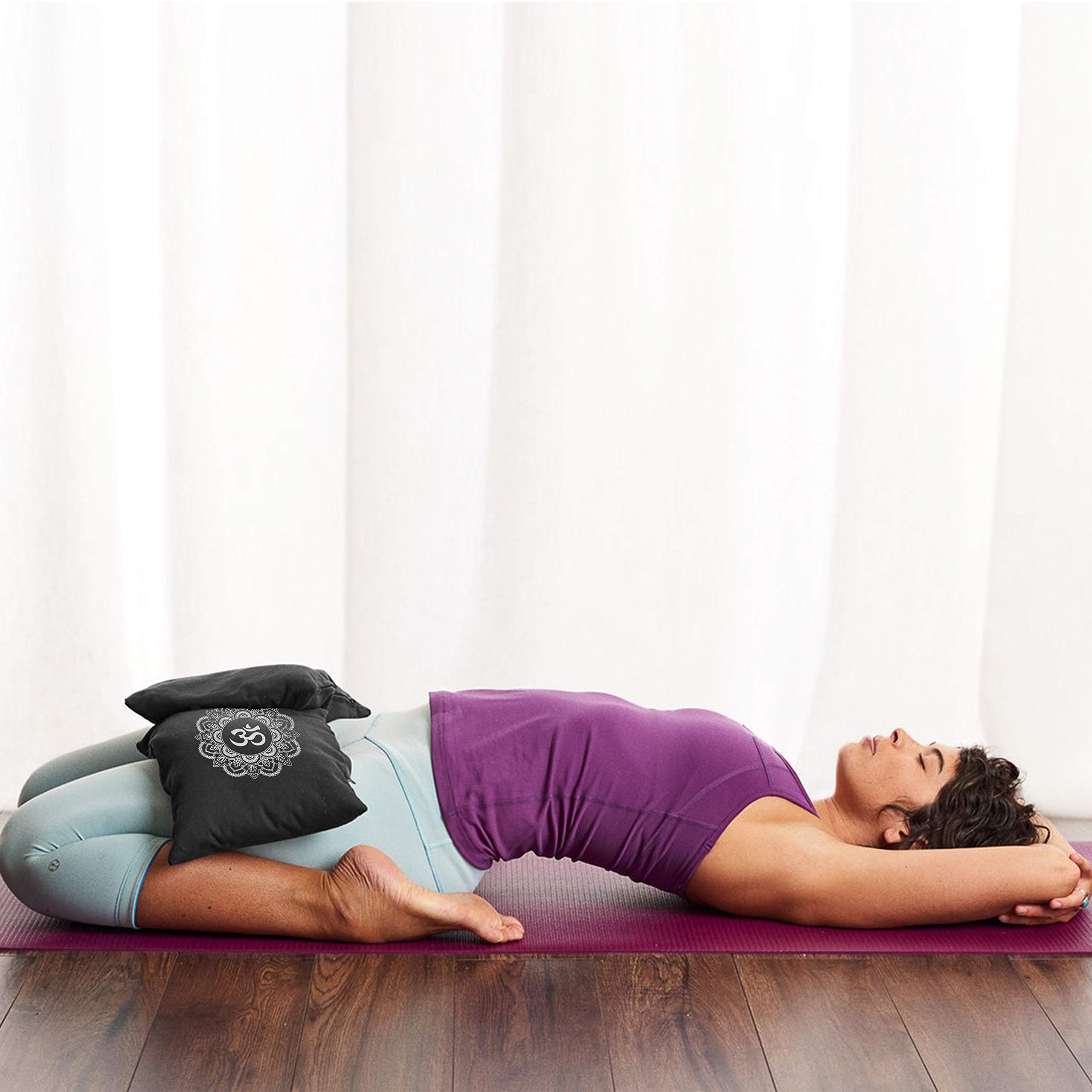 Unfilled Cotton Yoga Sand Bag for Weights & Resistance Training - 7.5