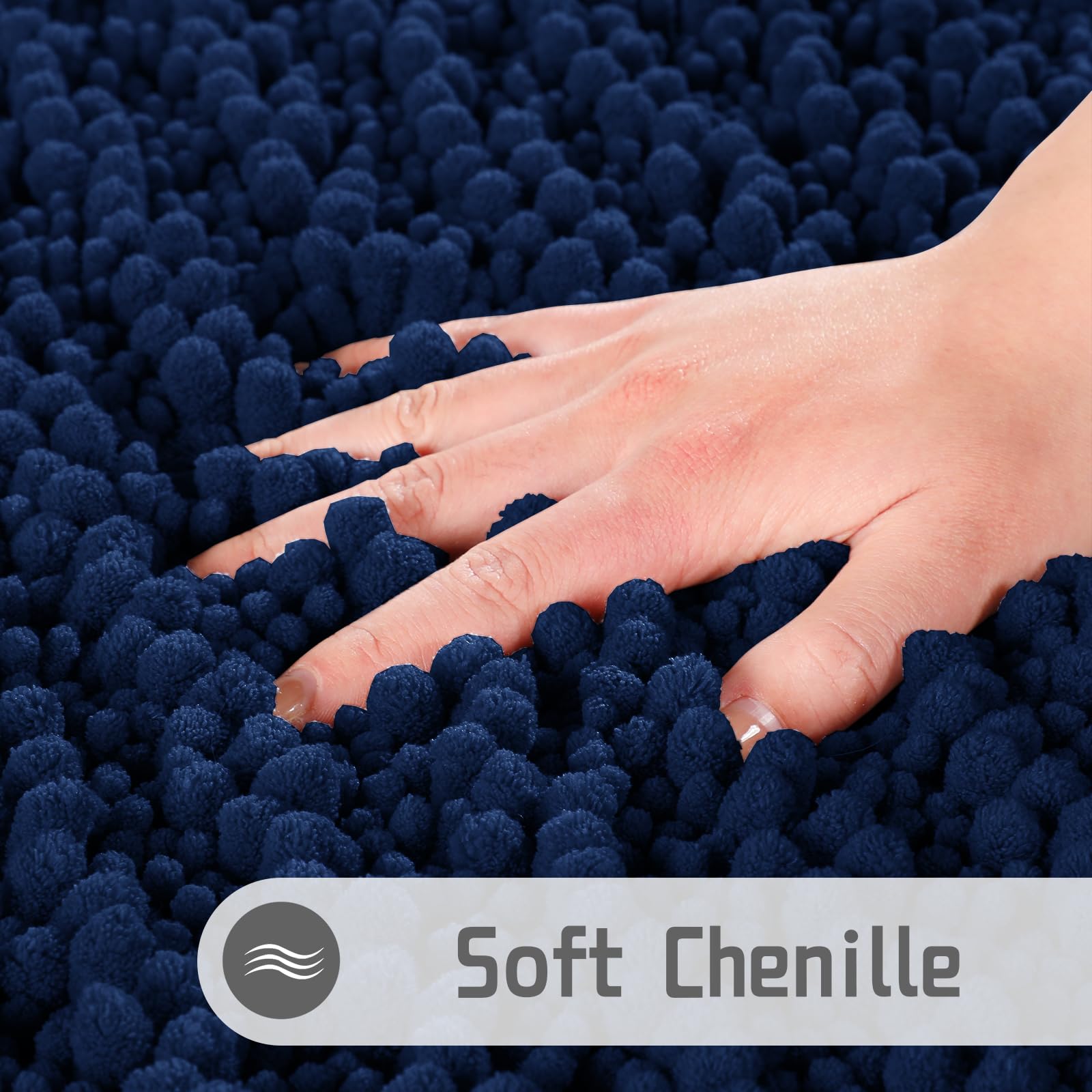 Yimobra Soft Shaggy Bath Mat 36