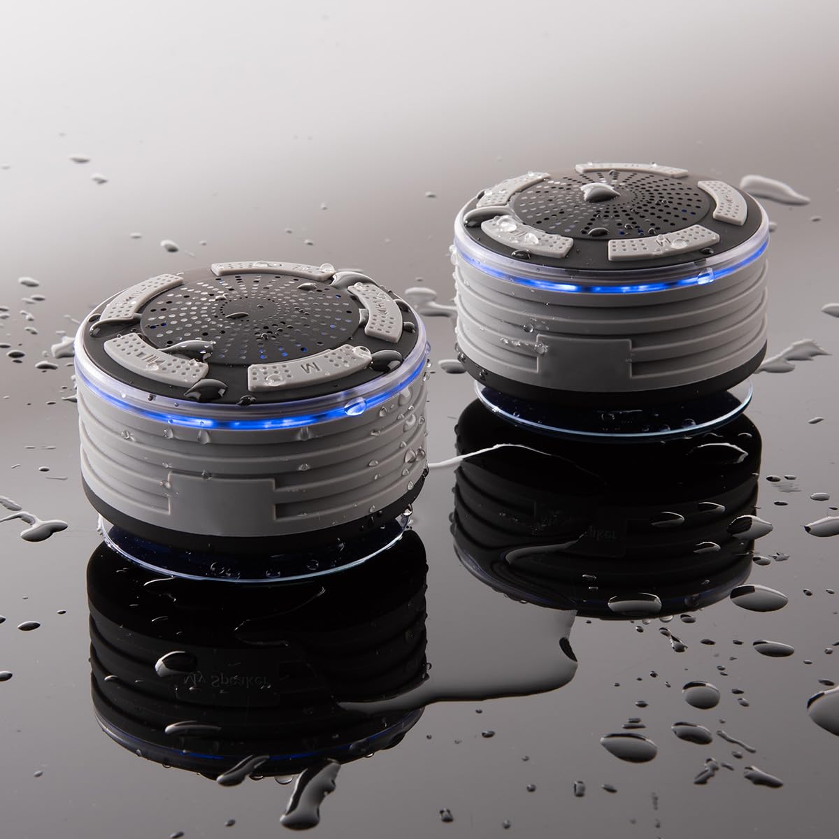 Premium Surround Sound Shower System (2-Pack) - Wireless Bluetooth Speaker for Bathroom, Pool & Outdoor Use - Waterproof Showerhead with HD Audio for Ultimate Relaxation