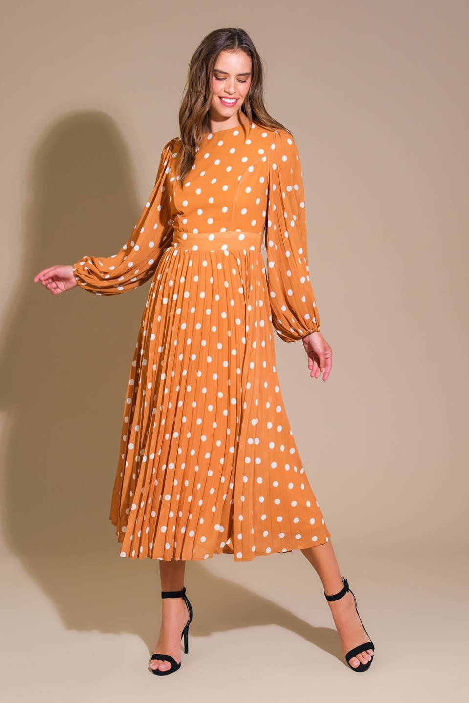 Elegant Moment Maker Woven Midi Dress for Women | Summer Casual & Party Wear | Perfect for Weddings, Dates & Office Outfits
