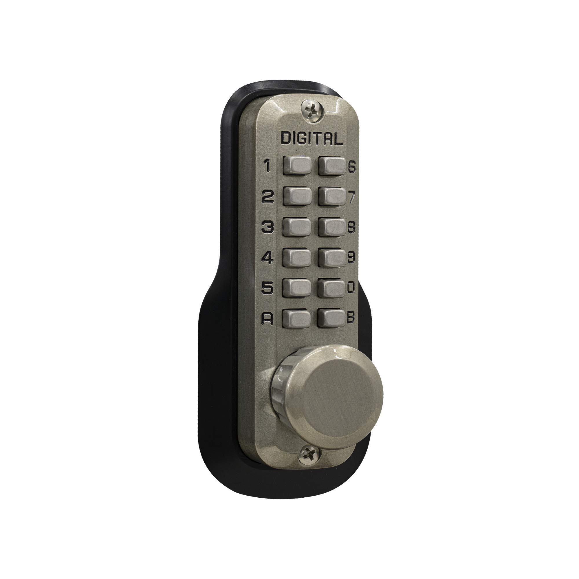 M230SNDC Mechanical Keyless Spring Latch - High Security Door Lock for Home, Office & Commercial Use - Easy Installation & Durable Design