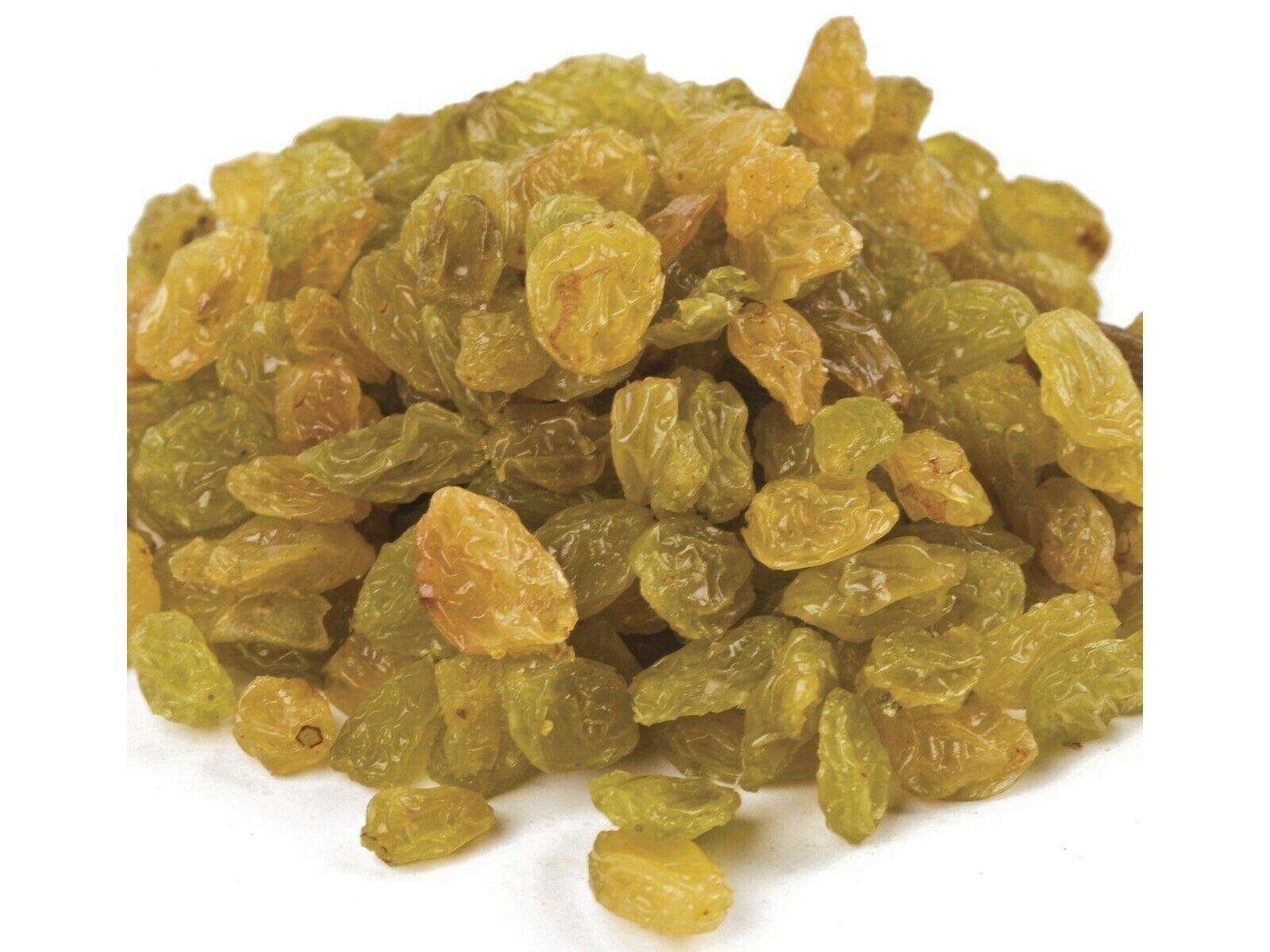 5 Pound Golden Raisins - Premium Dried Fruit Snack, Fresh & Sealed Package (FT-93) - Perfect for Baking, Trail Mix & Healthy Snacking