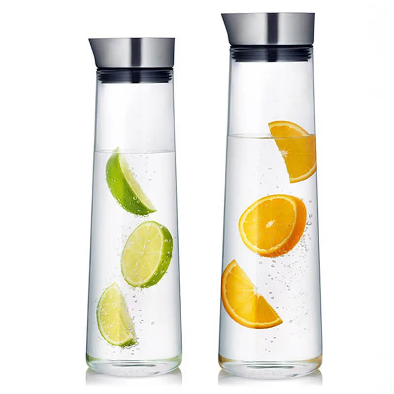 Premium Aspen Glass Water Bottle - BPA Free, Leak Proof, Eco-Friendly Reusable Bottle for Hydration at Home, Gym, Office & Outdoor Activities