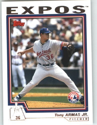 2004 Topps Baseball Card #615 Tony Armas Jr. Montreal Expos MLB Trading Card - Collectible Sports Memorabilia for Fans & Card Collectors