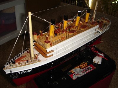 Titanic Wooden Model Cruise Ship 16