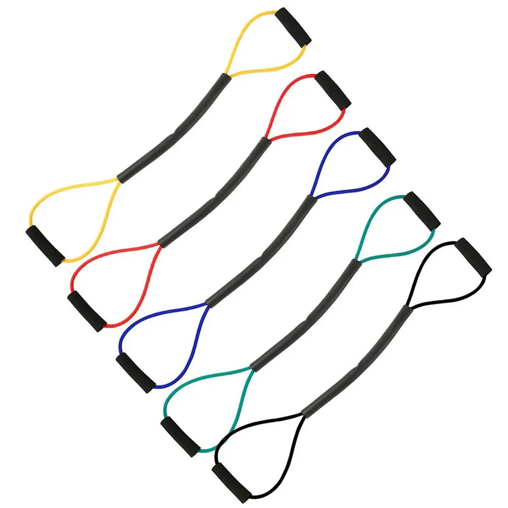 MMA Shadow Boxing Resistance Band - Speed Training Pull Rope for Thai Boxing & Kickboxing - Durable Rubber Exercise Bands for Home Gym, Martial Arts & Fitness Training