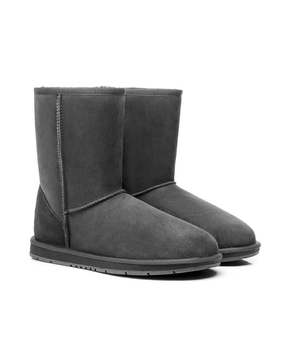 Men's UGG Classic Short Gen II Big Size Boots - Warm Winter Snow Boots for Men with Comfortable Sheepskin Lining | Perfect for Cold Weather, Outdoor Activities & Casual Wear