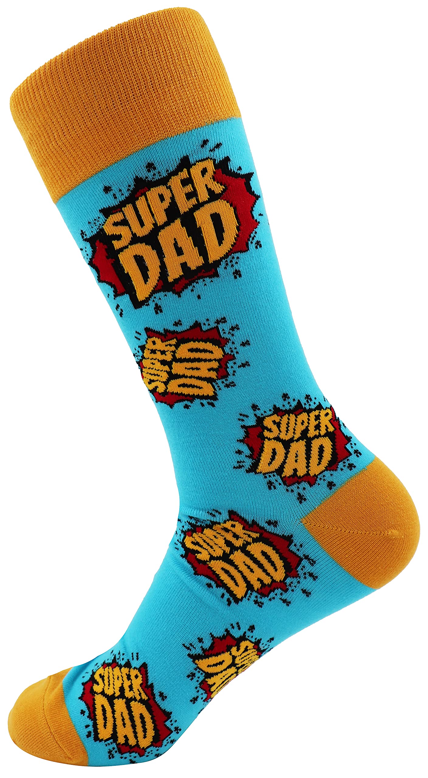 Funny Novelty Socks for Men & Women - Unisex Crew Dress Socks with Playful Patterns - Perfect Gift for Dad, Mom & Loved Ones - Great for Casual Wear, Holidays & Special Occasions