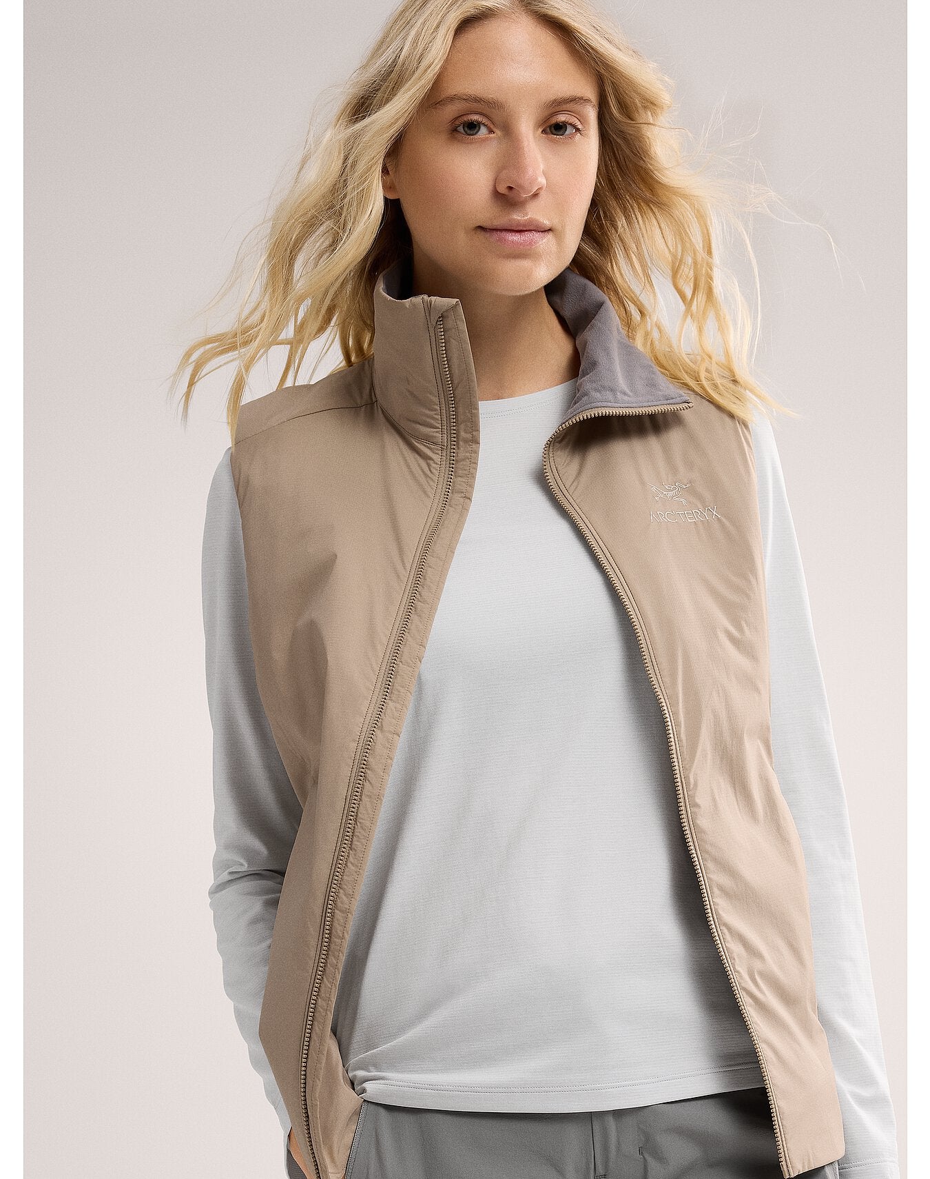 Women's Atom Vest - Lightweight & Stylish Puffer Vest for Outdoor Activities, Hiking & Casual Wear | X000006895
