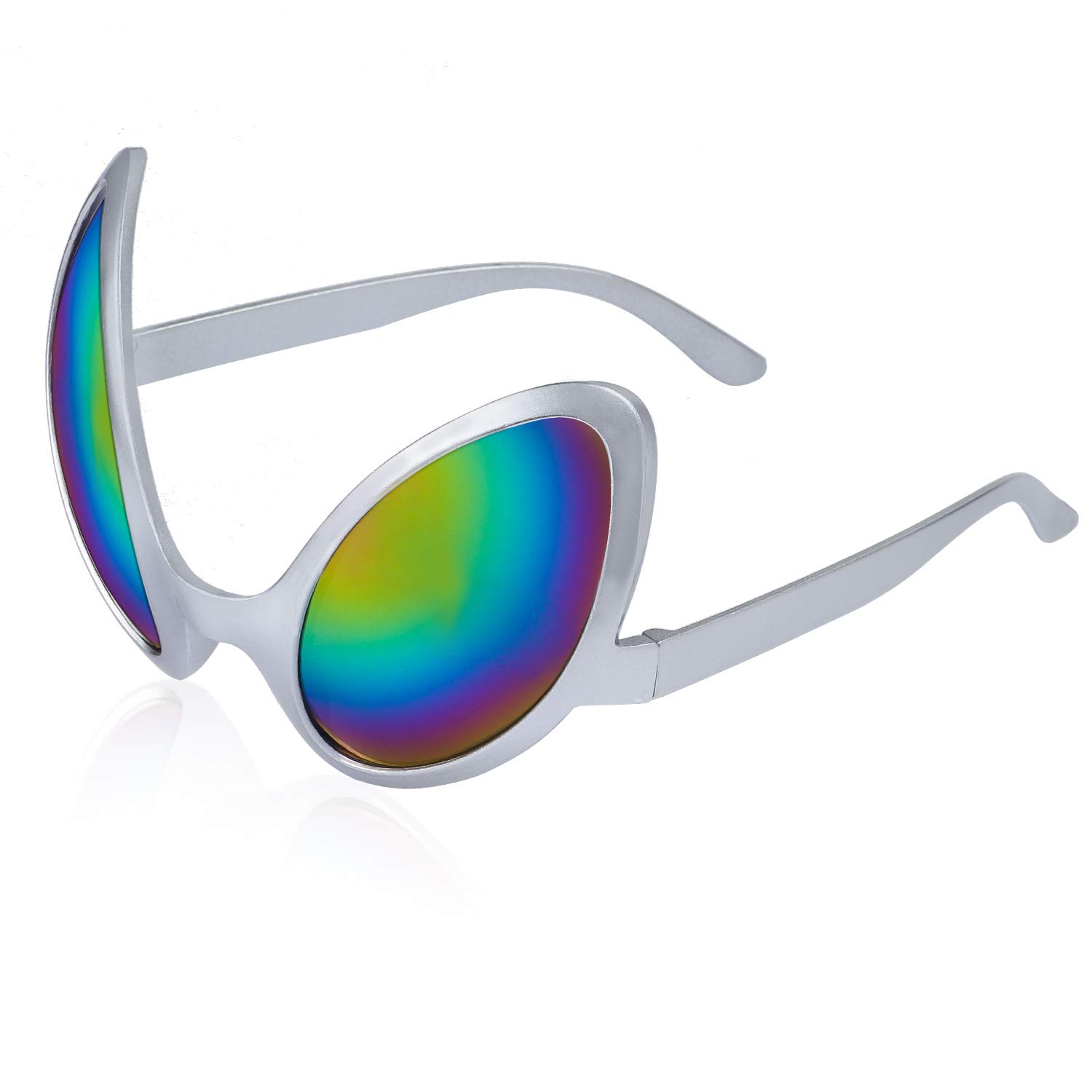 Alien Costume Glasses with Martian Antenna Headband - Fun Party Favors for Adults & Kids (2 Pack) - Perfect for Halloween, Cosplay, and Space-Themed Parties