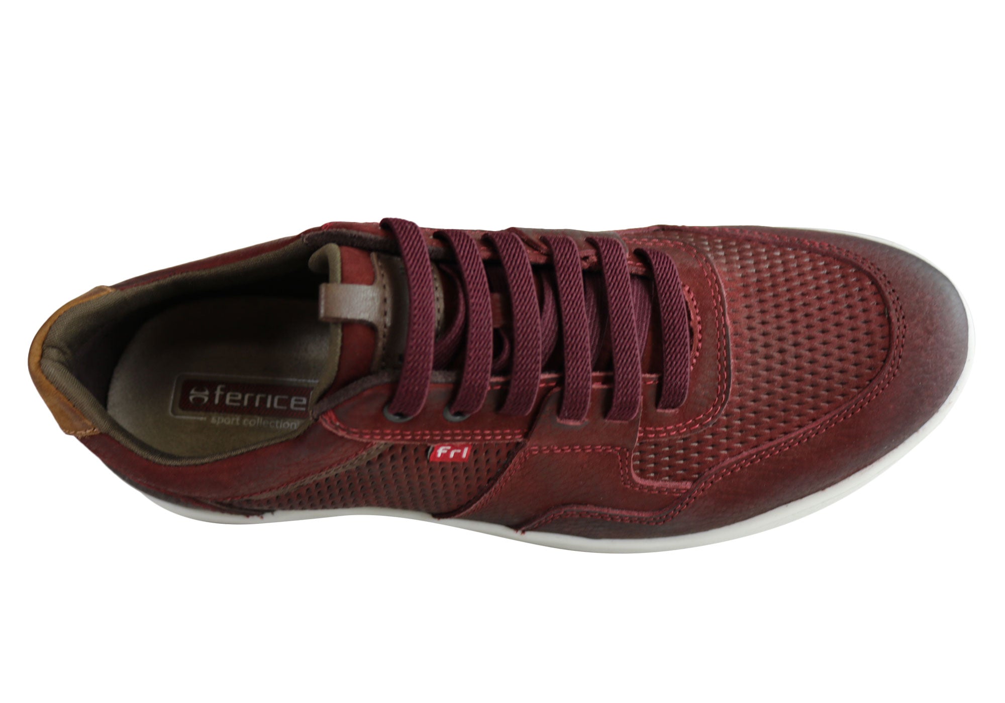 Ferricelli Orbit Men's Leather Slip-On Casual Shoes - Handmade in Brazil - Comfortable Loafers for Work, Travel & Everyday Wear