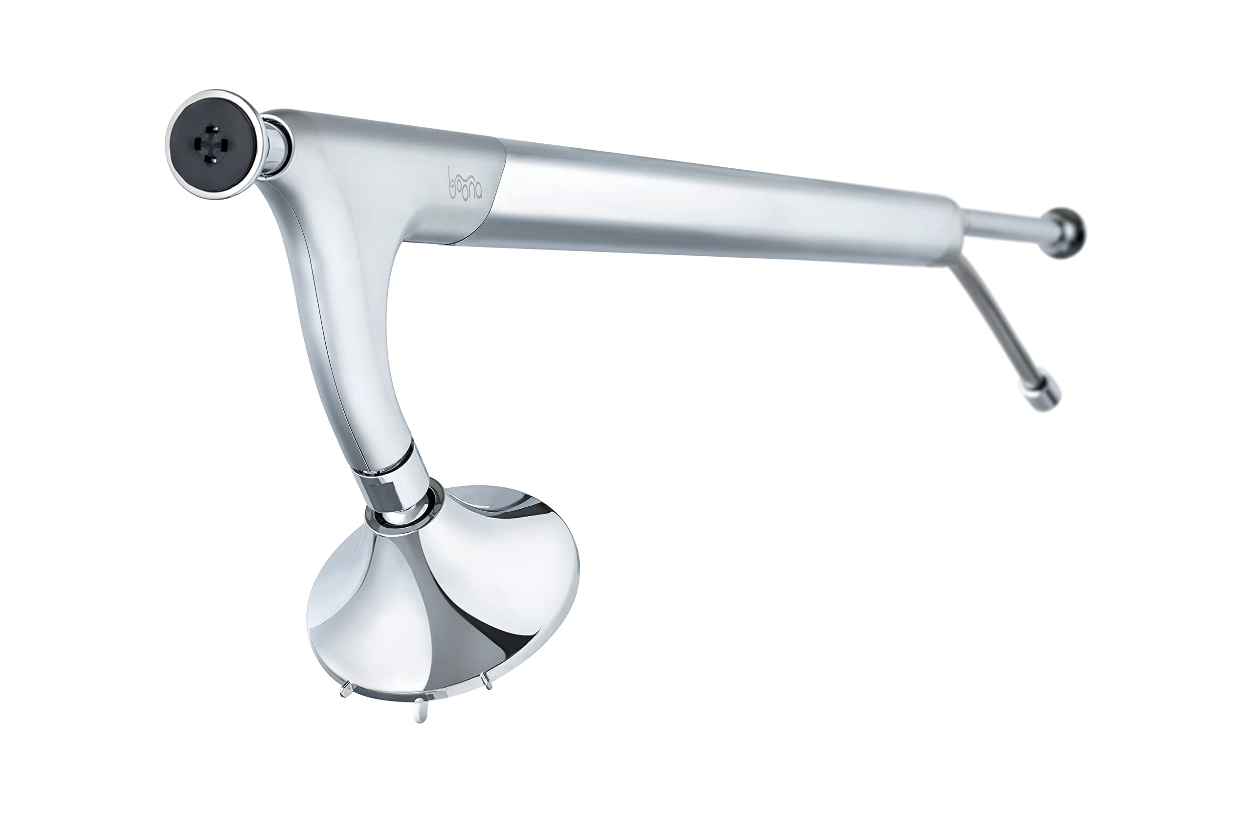 Boona Tandem Shower - Dual Shower Head for Couples, High Pressure Double Shower System with 3 Adjustable Spray Modes (King Krome Finish) - Perfect for Shared Bathrooms & Spa-Like Experience