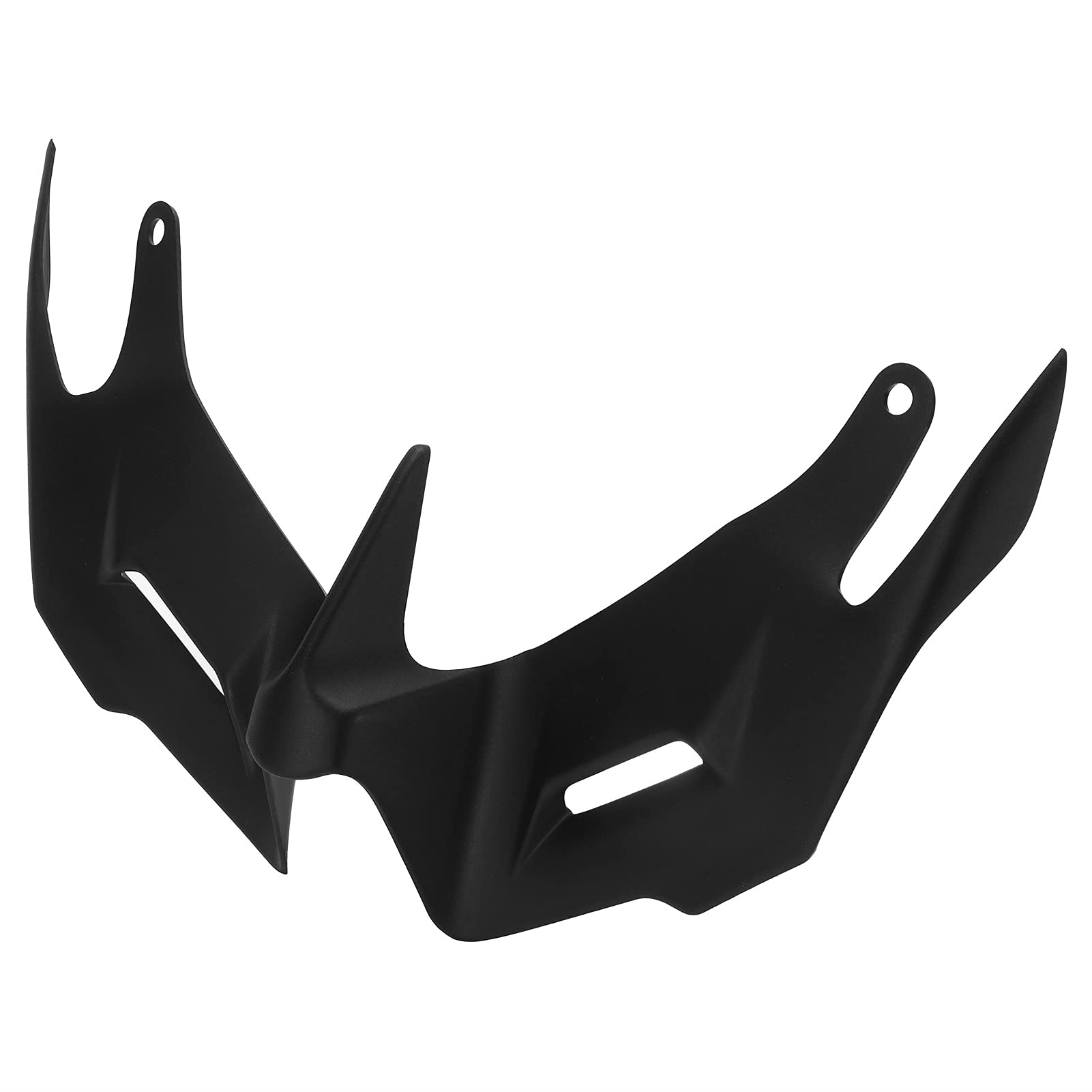 Nusind Motorcycle Front Mudguard Extension Cover - High Strength, Durable & Stylish Black Fender Protector for Off-Road, Adventure & Street Bikes