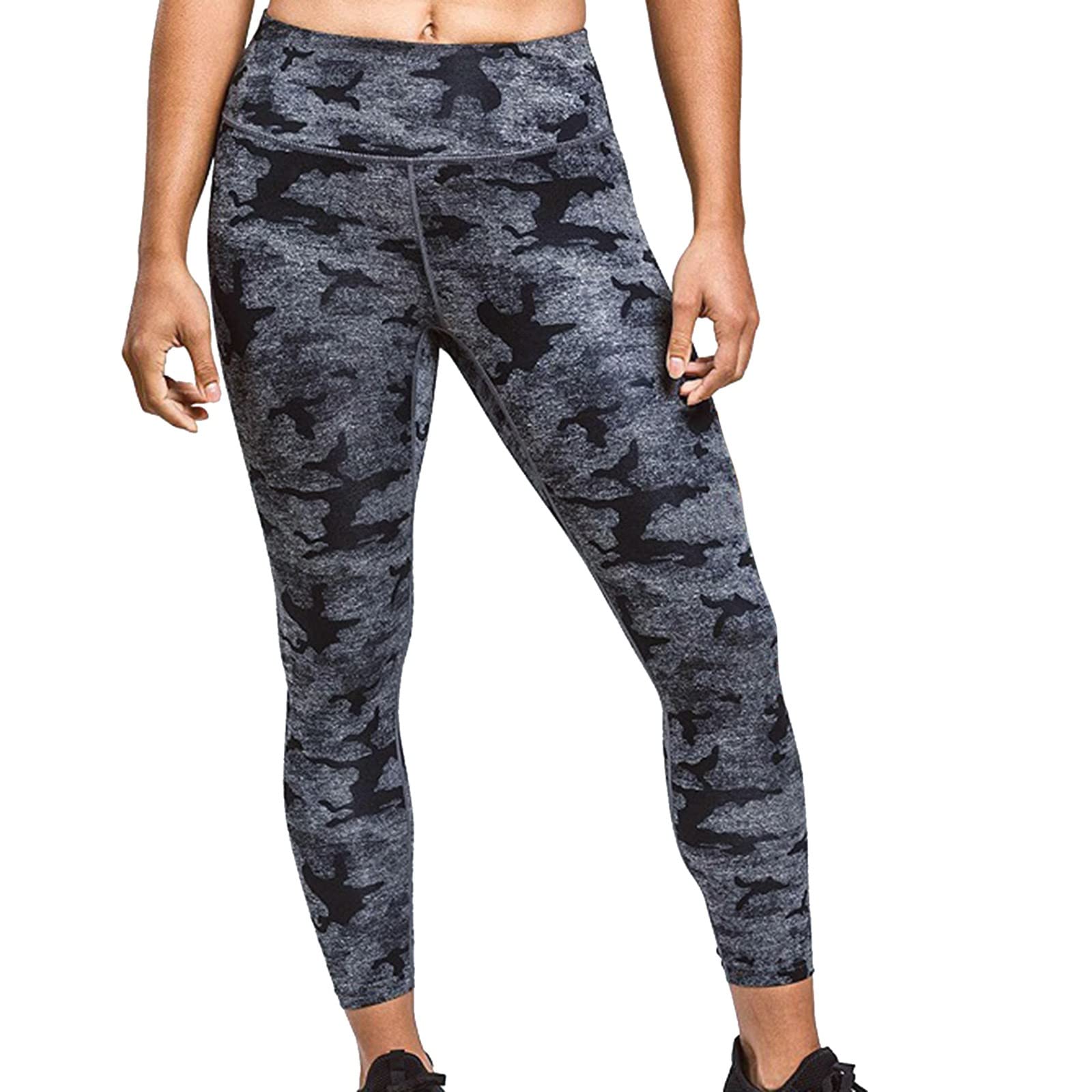 Bblulu Women's High Waisted Butt Lifting Capri Leggings - Tummy Control Black Yoga Pants for Workout, Non See-Through Compression Activewear - Perfect for Gym, Running & Everyday Wear