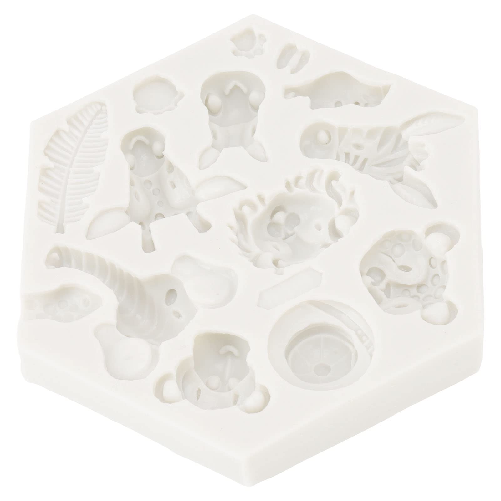 Heat-Resistant Silicone Cake Mold - Easy Demoulding Baking Pan for DIY Cakes, Chocolate & Desserts - Perfect for Home Baking, Birthday Parties & Holiday Treats (951 Grey)