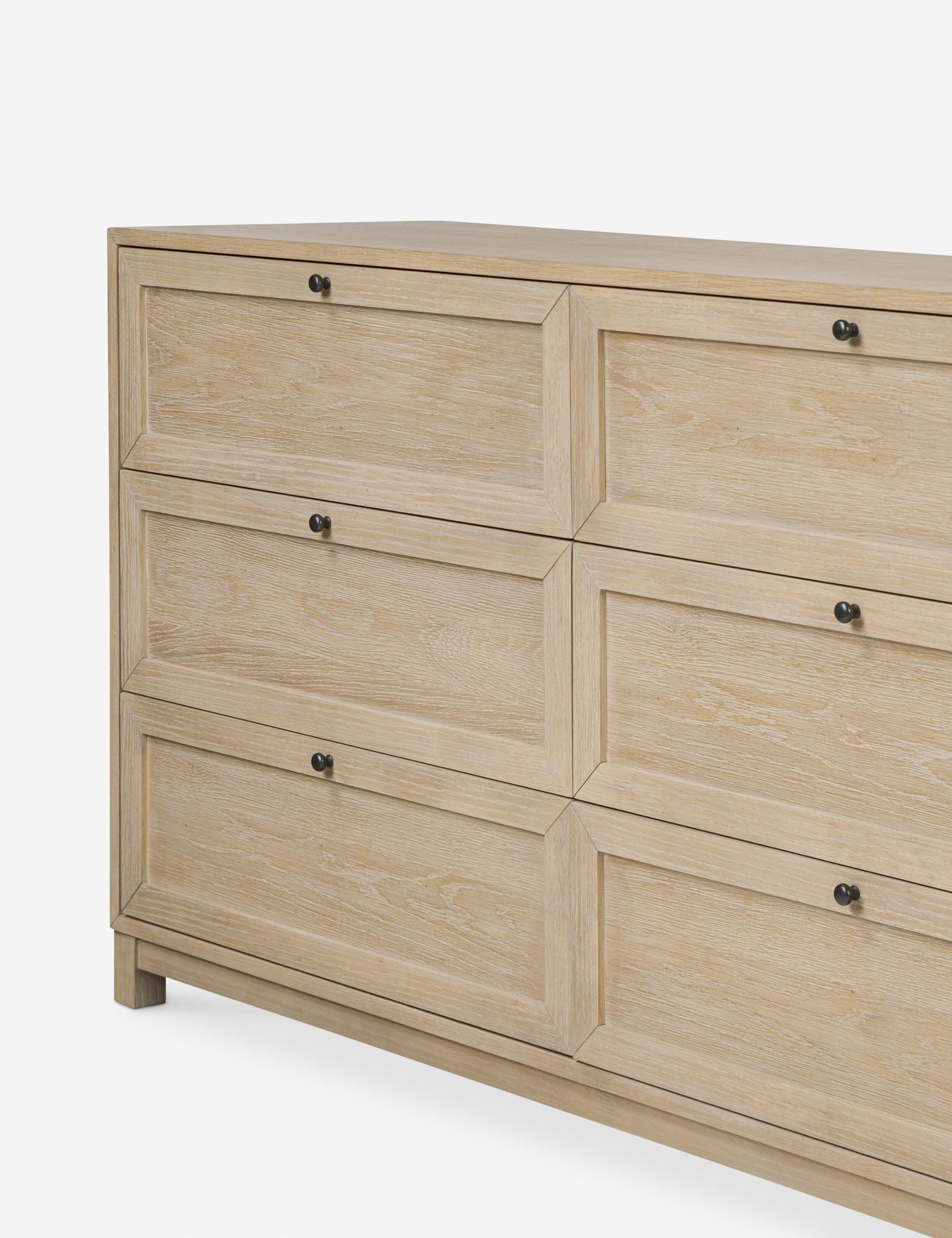 Carly 9 Drawer Dresser - White Wooden Chest of Drawers for Bedroom Storage, Organizer for Clothes, Accessories & Home Decor - Perfect for Master Bedroom, Guest Room & Nursery Organization