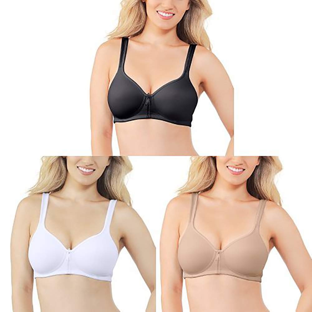 Vanity Fair Women's Body Caress Full Coverage Convertible Bra - Comfortable Everyday Wear for Work, Travel & Special Occasions