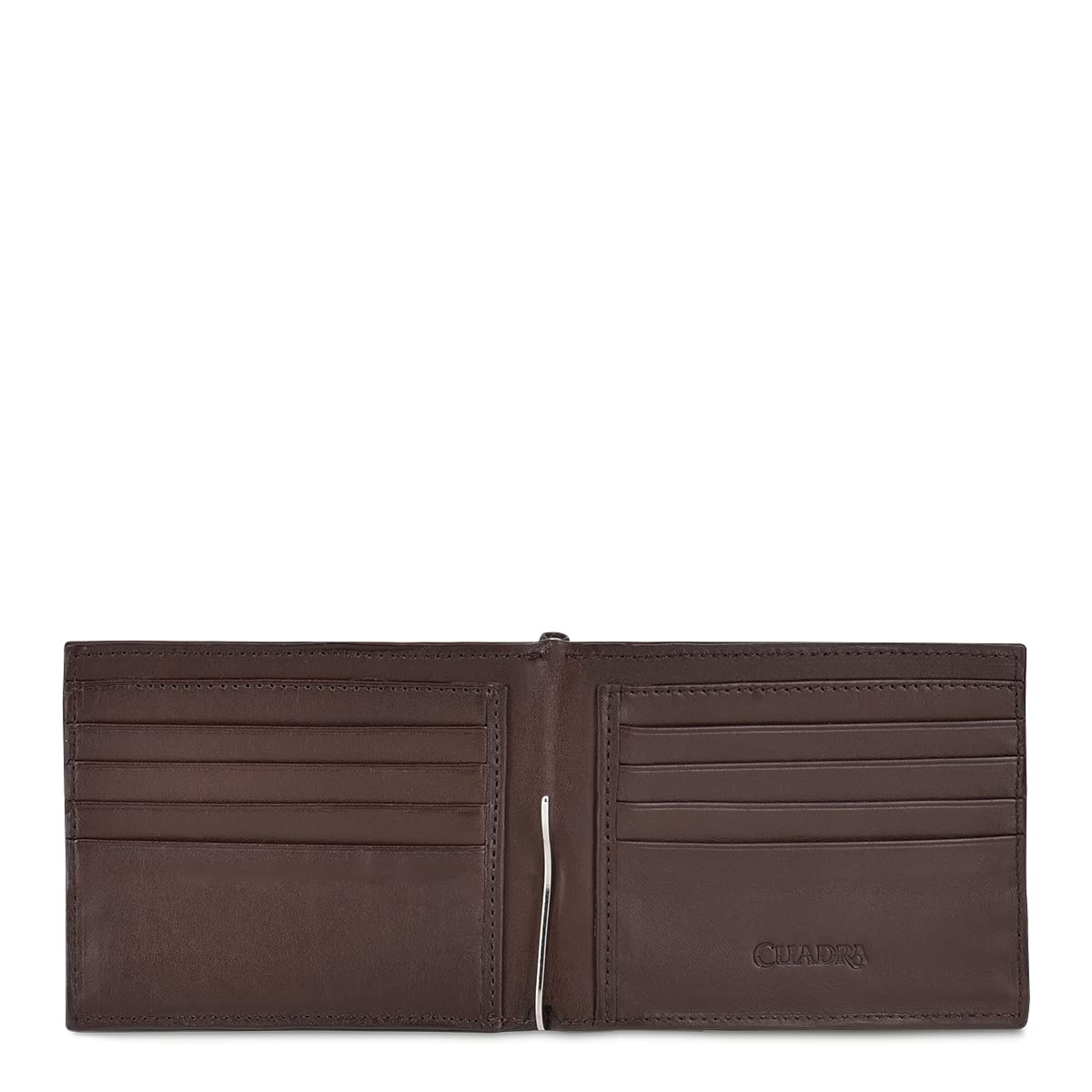 Genuine Deer Leather Bifold Wallet for Men - Premium Brown B3042VE | Slim & Durable RFID Blocking Wallet for Everyday Use, Travel & Business