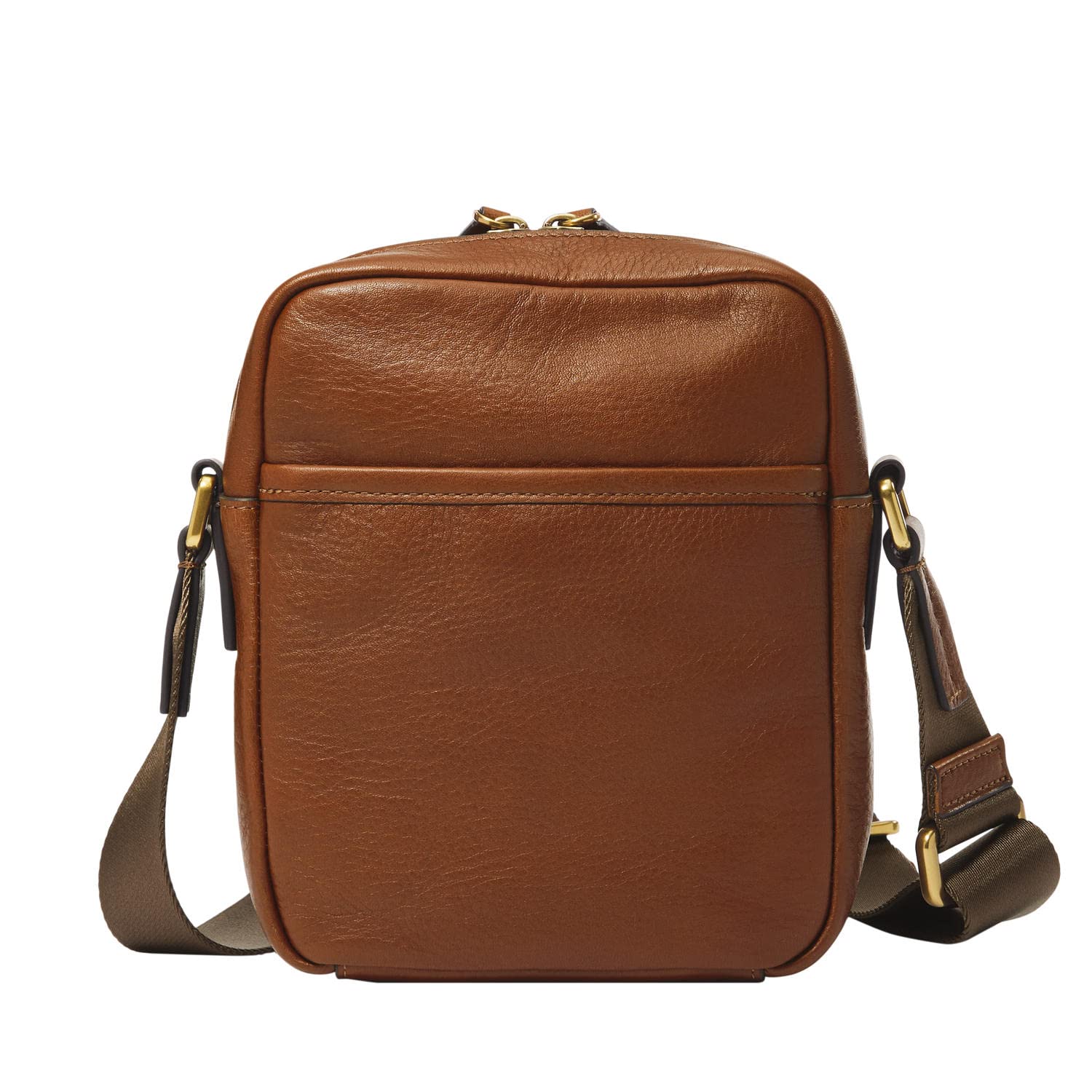 Fossil Men's Camden Commuter Crossbody Bag - Genuine Leather Messenger Bag for Men - Perfect for Work, Travel & Everyday Use