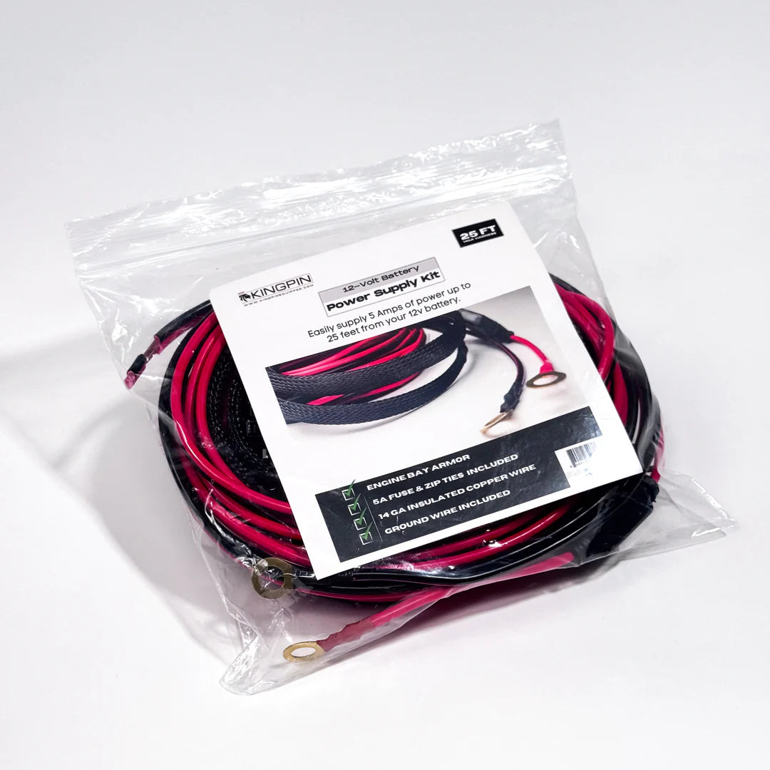 Kingpin Power Supply Kit 5A - High Performance Power Adapter for Electronics, DIY Projects & Home Appliances - Perfect for Laptops, LED Lights & Small Devices