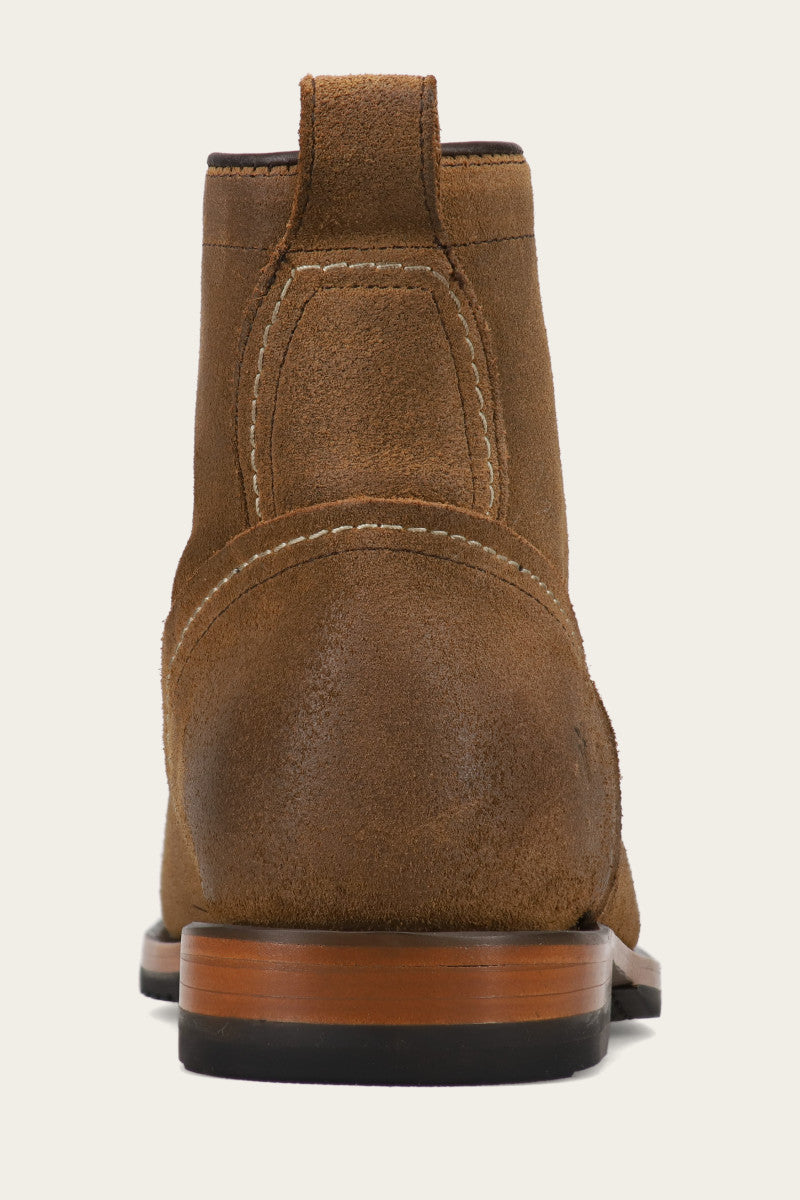 Premium Hudson Workboot Plain Toe - Durable Pre-Owned Work Boots for Men | Ideal for Construction, Landscaping & Outdoor Work