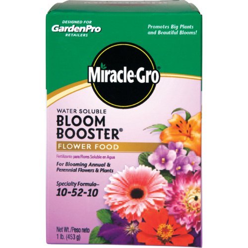 Miracle-Gro Flower Food - Premium Plant Fertilizer for Vibrant Blooms | Ideal for Indoor & Outdoor Gardens, Flower Beds & Potted Plants