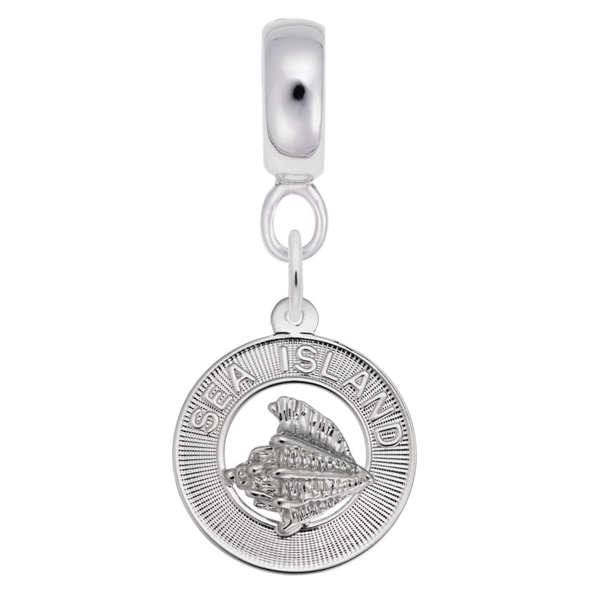 Sea Island Charm Dangle Beads for Jewelry Making - DIY Bracelet & Necklace Charms - Perfect for Beach Themed Accessories, Boho Crafts and Gift Making