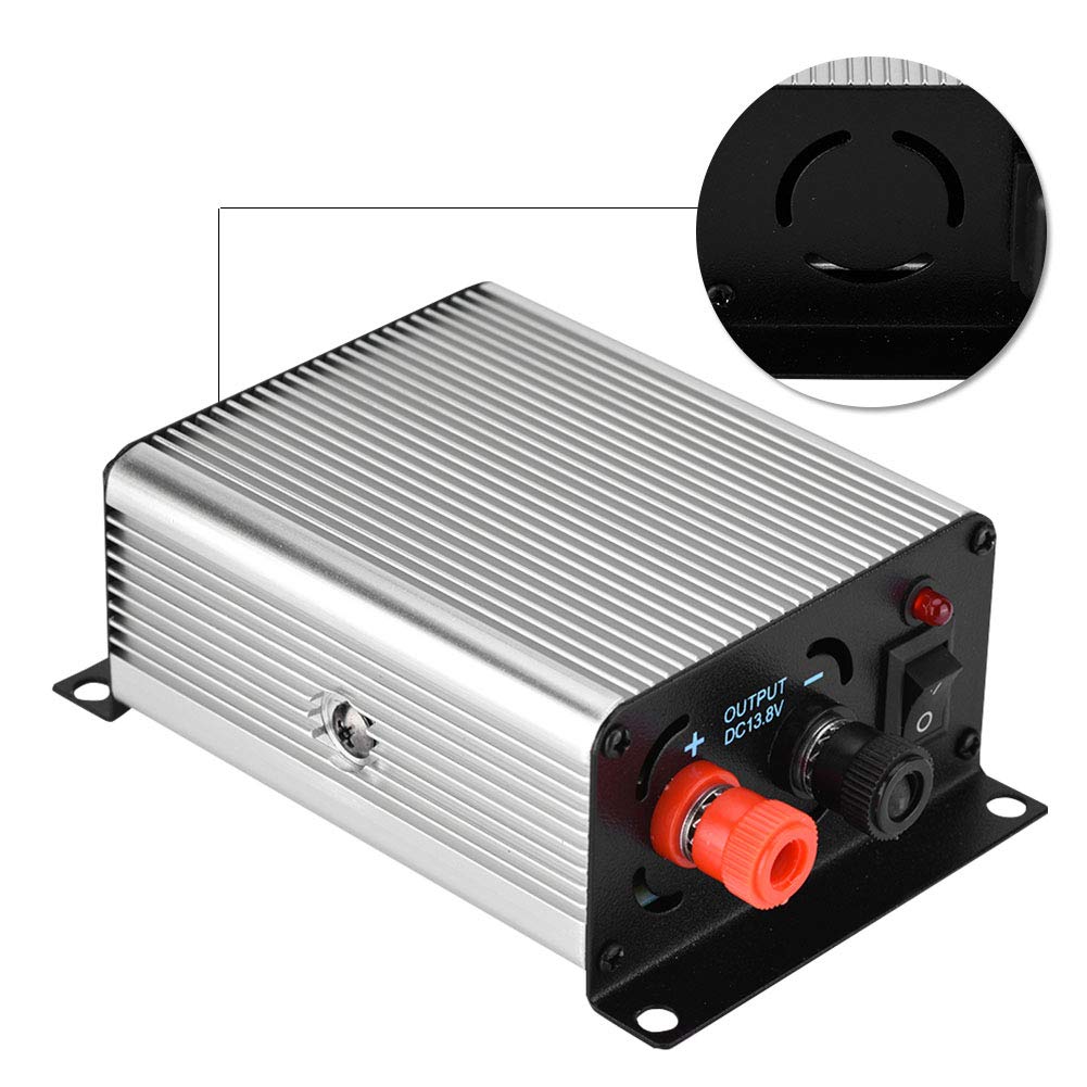 Portable Mini 24V to 13.8V DC Switching Power Supply Converter for Two-Way Radio - Ideal for Ham Radio, CB Radio & Emergency Communication Equipment