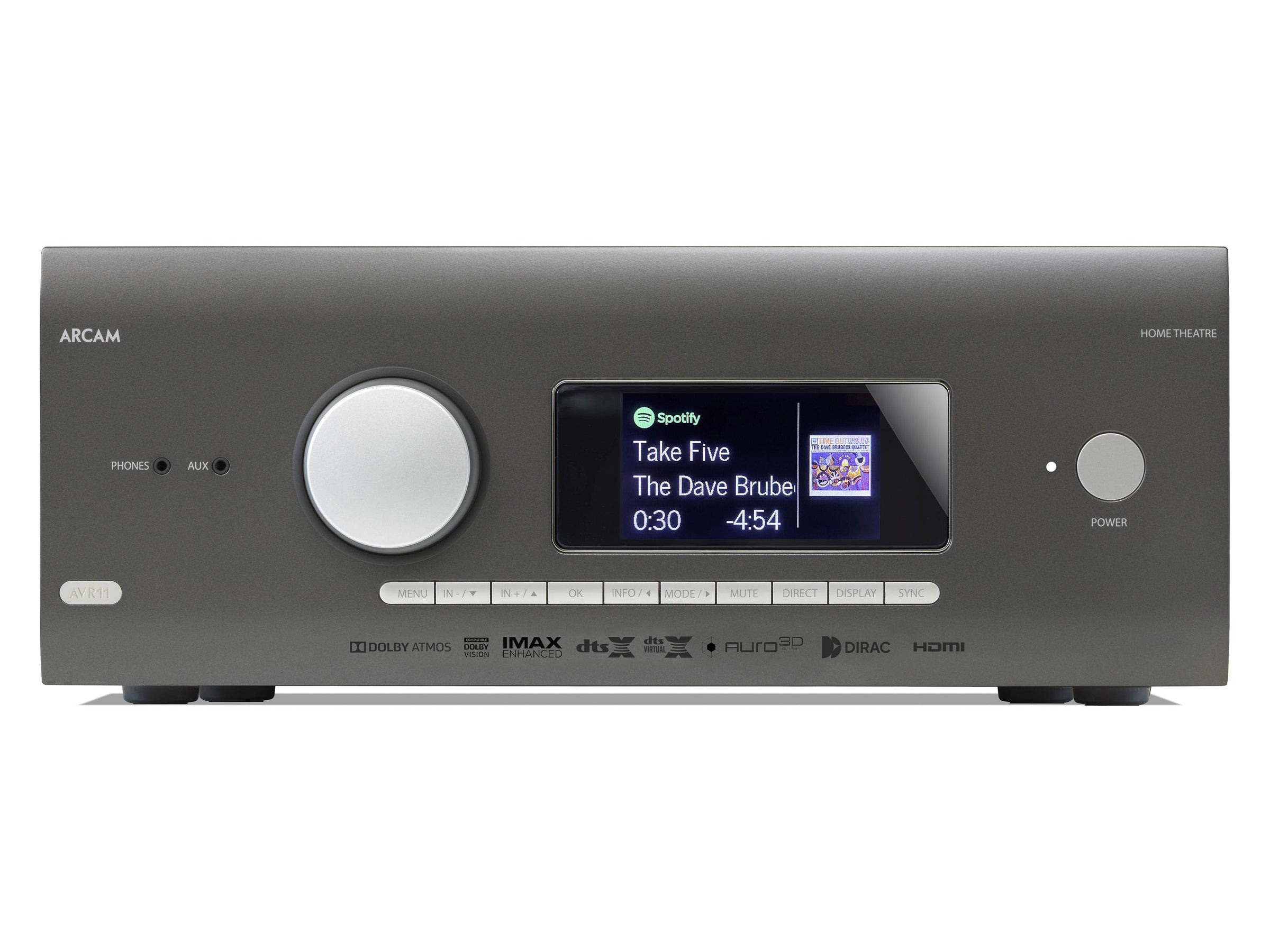 Arcam HDA AVR11 7.1.4 Channel Home Theater Receiver - Dolby Atmos, 4K UHD, Wi-Fi & Bluetooth - Perfect for Movie Nights & Gaming Setup